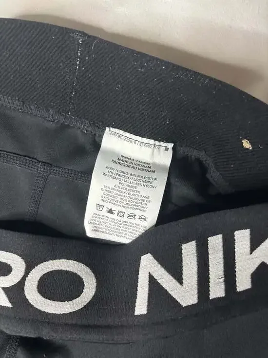 Nike Pro Women's 3-Inch Dri-FIT Training Shorts Black Size Medium - Picture 3 of 5